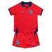 England Barnkläder Borta matchtröja till baby VM 2022 Kortärmad (+ Korta byxor) Billigt